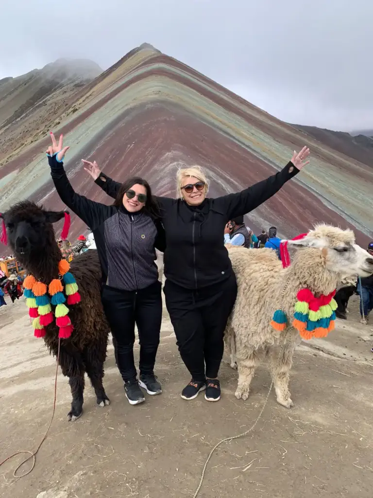montaña de colores