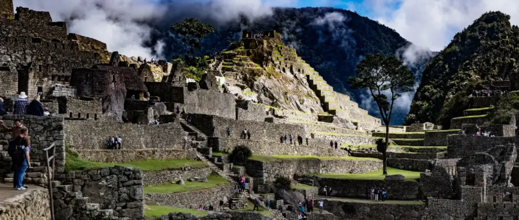 construccion de machu picchu