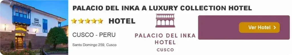 hotel palacio del inca cusco
