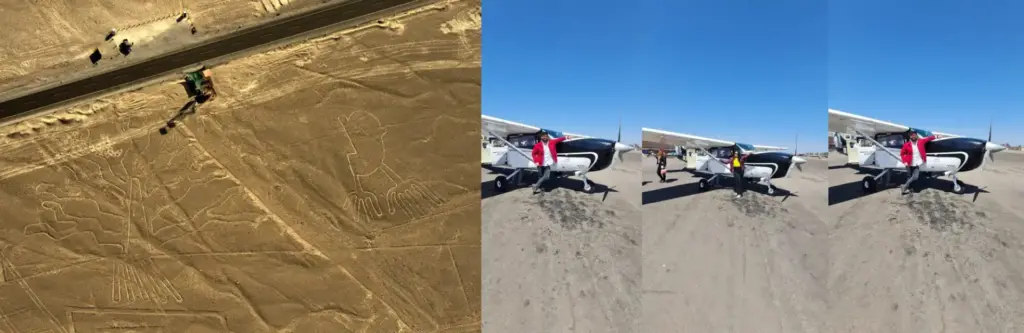 sobre vuelo en las lineas de nazca