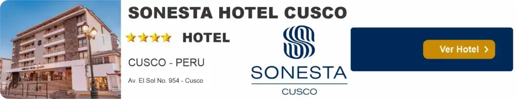 hotel sonesta cusco