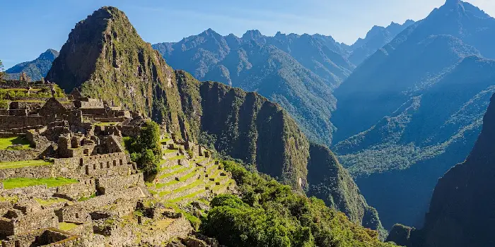 terrazas de machu picchu
