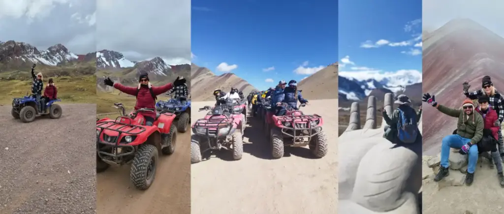 tour a la montaña de colores en cuatrimotos