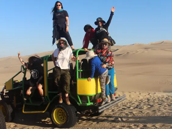 tubulares en huacachina